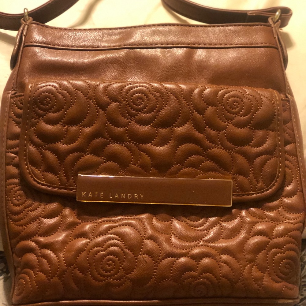Kate Landry tan crossbody